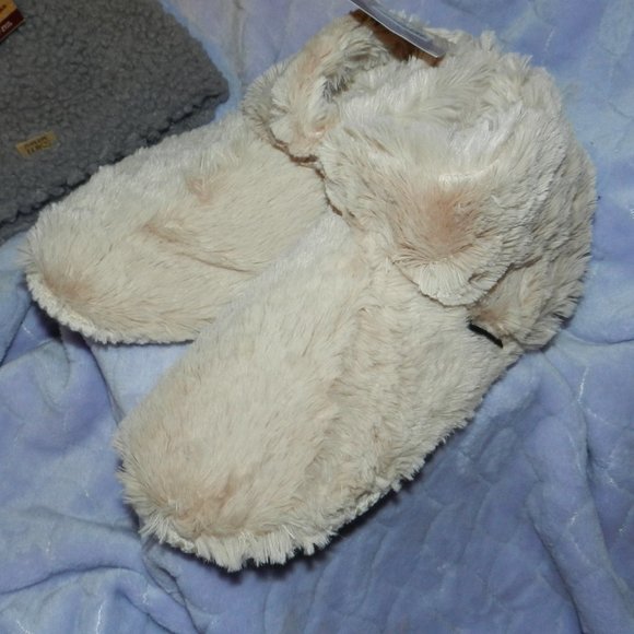 Muk Luks Women's Solid Fur Bootie Slippers Plush Pink XL NWT/NEW - Picture 9 of 15